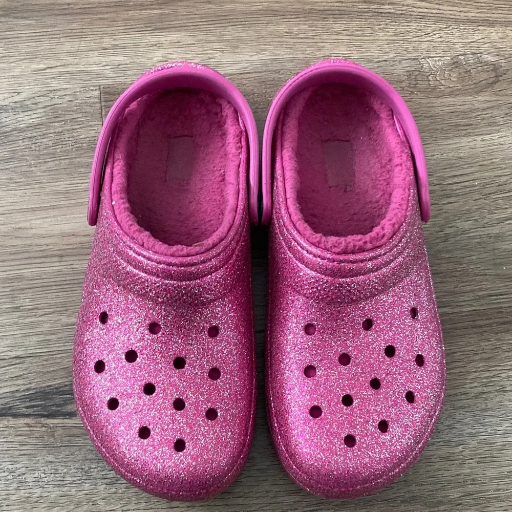 CROCS these sparkly